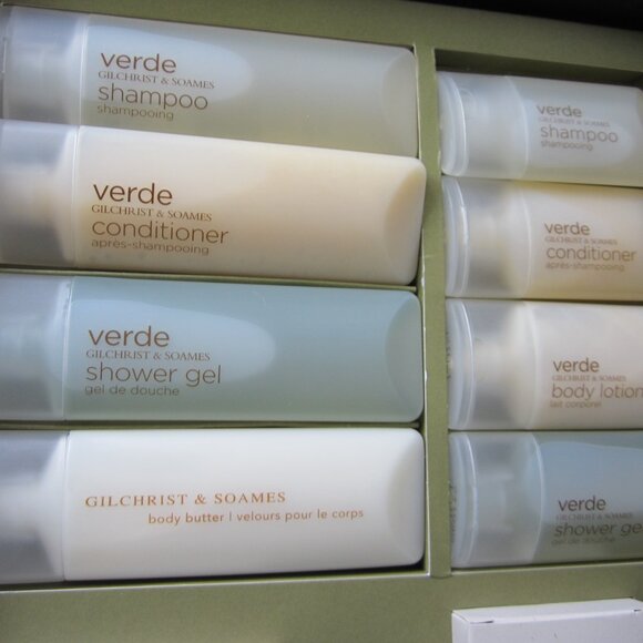 Gilchrist & Soames Travel Set/Lot of 14 Soap, Lotion, Shampoo, Conditioner NIB - Picture 2 of 4